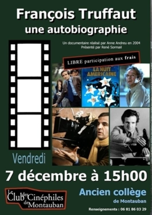 Постер François Truffaut, une autobiographie